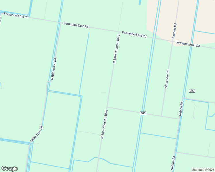 map of restaurants, bars, coffee shops, grocery stores, and more near 20165 North Sam Houston Boulevard in Rio Hondo