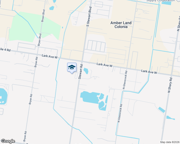 map of restaurants, bars, coffee shops, grocery stores, and more near 1619 Sunrise in Palmhurst