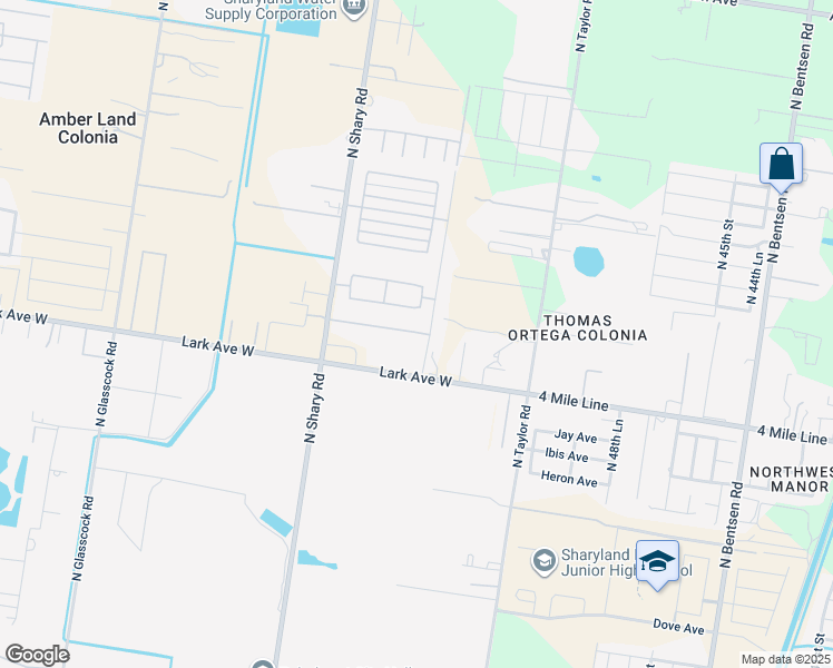 map of restaurants, bars, coffee shops, grocery stores, and more near 5601 Oriole Avenue in McAllen