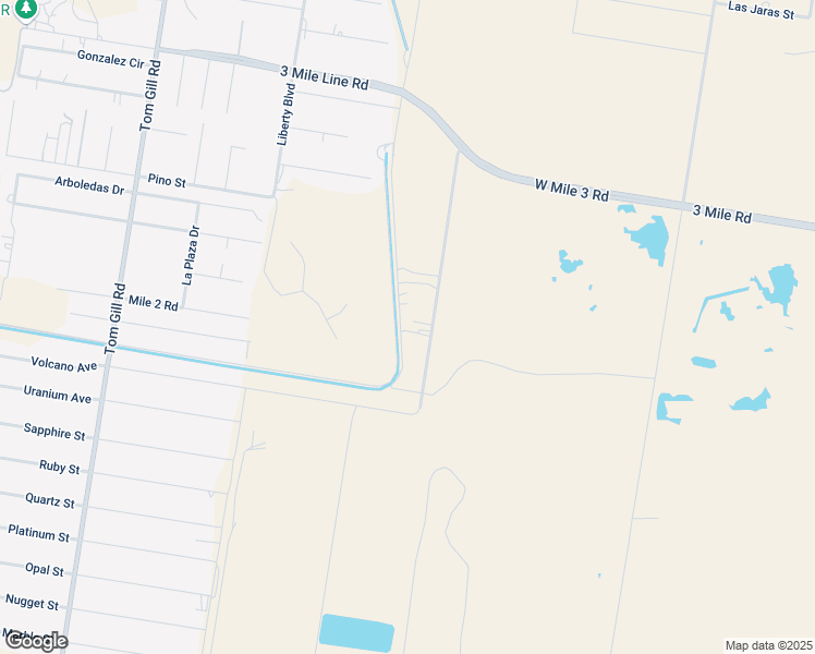 map of restaurants, bars, coffee shops, grocery stores, and more near 2809 Volcano Avenue in Penitas
