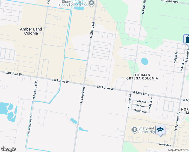 map of restaurants, bars, coffee shops, grocery stores, and more near 5717 Oriole Avenue in McAllen