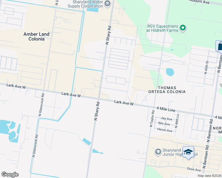 map of restaurants, bars, coffee shops, grocery stores, and more near 5717 Oriole Avenue in McAllen