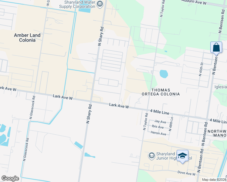 map of restaurants, bars, coffee shops, grocery stores, and more near 5601 Oriole Avenue in McAllen