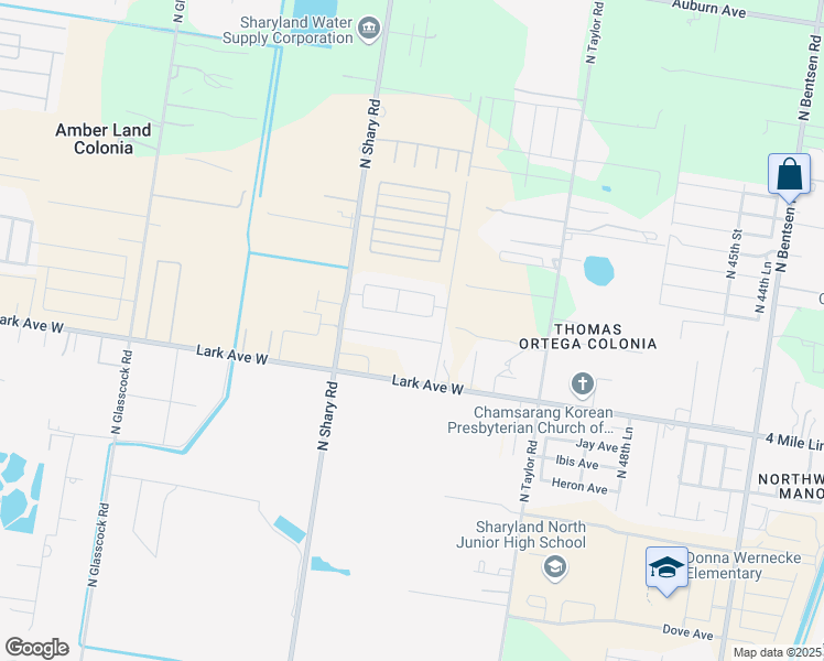 map of restaurants, bars, coffee shops, grocery stores, and more near 5700 Nightingale Avenue in Palmhurst