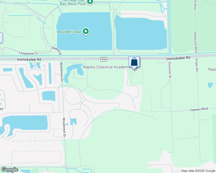 map of restaurants, bars, coffee shops, grocery stores, and more near 2299 Somerset Place in Naples