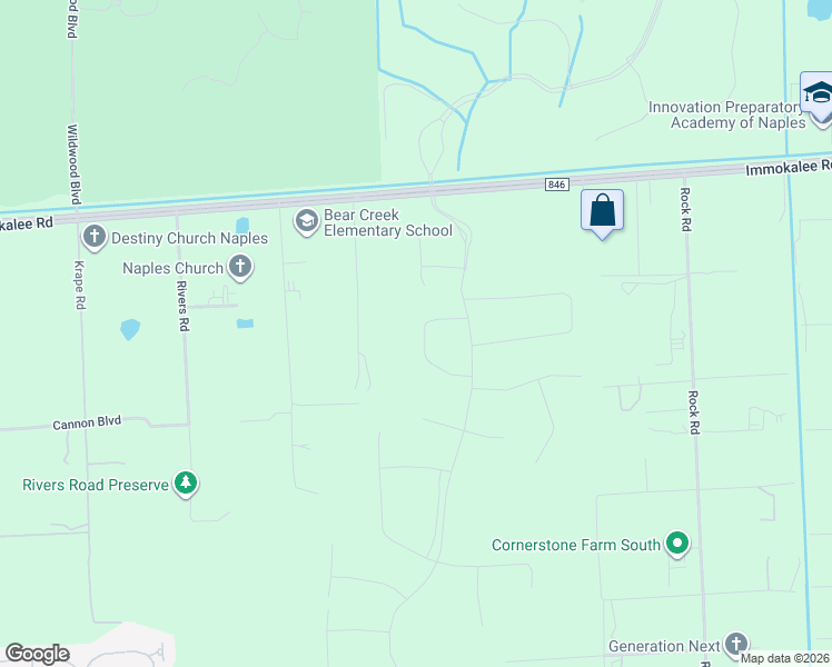 map of restaurants, bars, coffee shops, grocery stores, and more near 11517 Coronado Way in Naples