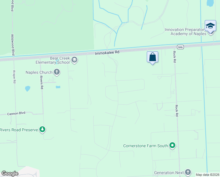 map of restaurants, bars, coffee shops, grocery stores, and more near 11484 Coronado Way in Naples