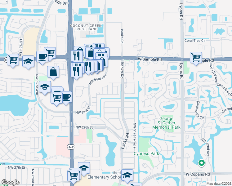 map of restaurants, bars, coffee shops, grocery stores, and more near 184 Jubilee Way in Margate