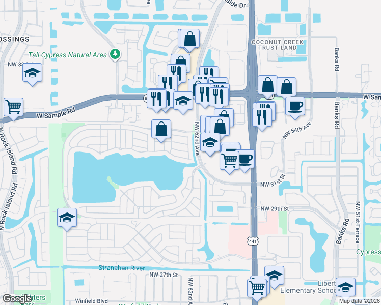 map of restaurants, bars, coffee shops, grocery stores, and more near in Margate