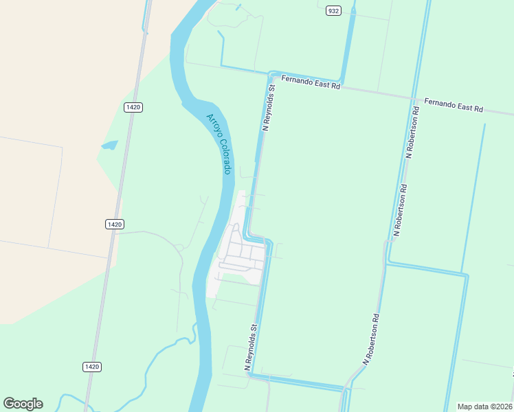 map of restaurants, bars, coffee shops, grocery stores, and more near 19864-19890 North Reynolds Street in Rio Hondo