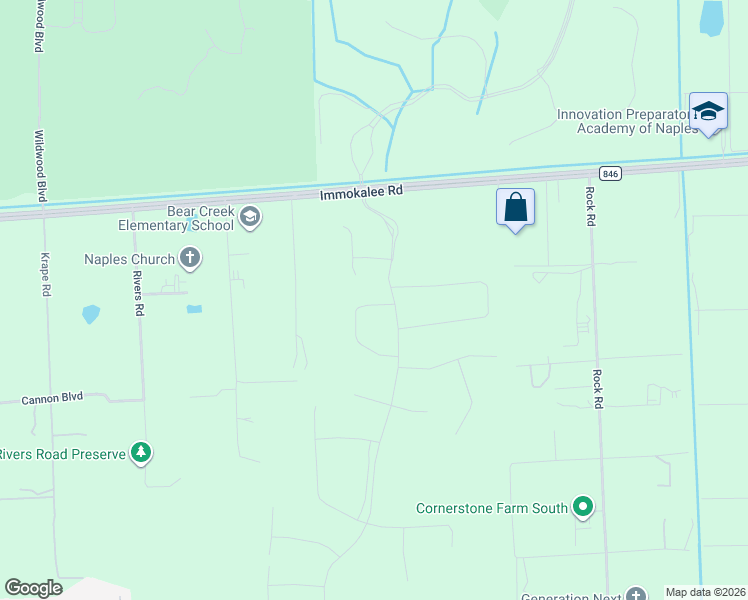 map of restaurants, bars, coffee shops, grocery stores, and more near 11484 Coronado Way in Naples
