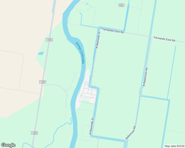map of restaurants, bars, coffee shops, grocery stores, and more near 380 County Road 1846 in Rio Hondo
