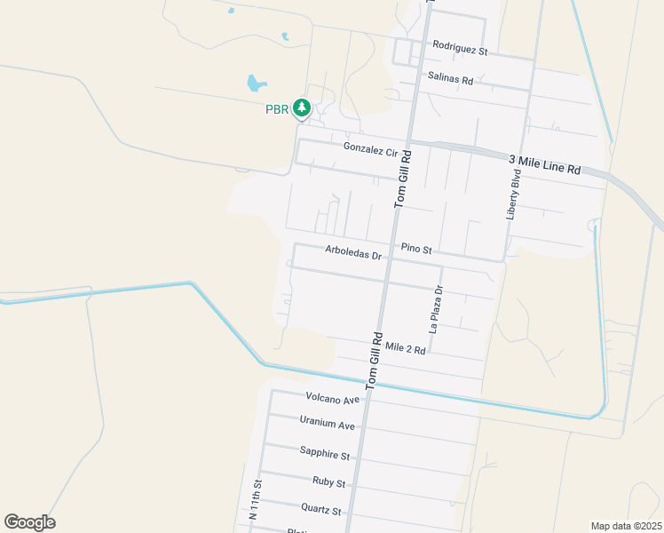 map of restaurants, bars, coffee shops, grocery stores, and more near 1310 La Fuente Drive in Penitas