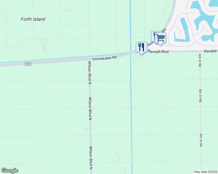 map of restaurants, bars, coffee shops, grocery stores, and more near 130 24th Avenue Northwest in Naples