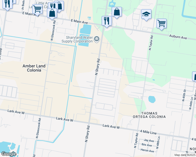 map of restaurants, bars, coffee shops, grocery stores, and more near 815 South Shary Boulevard in Alton