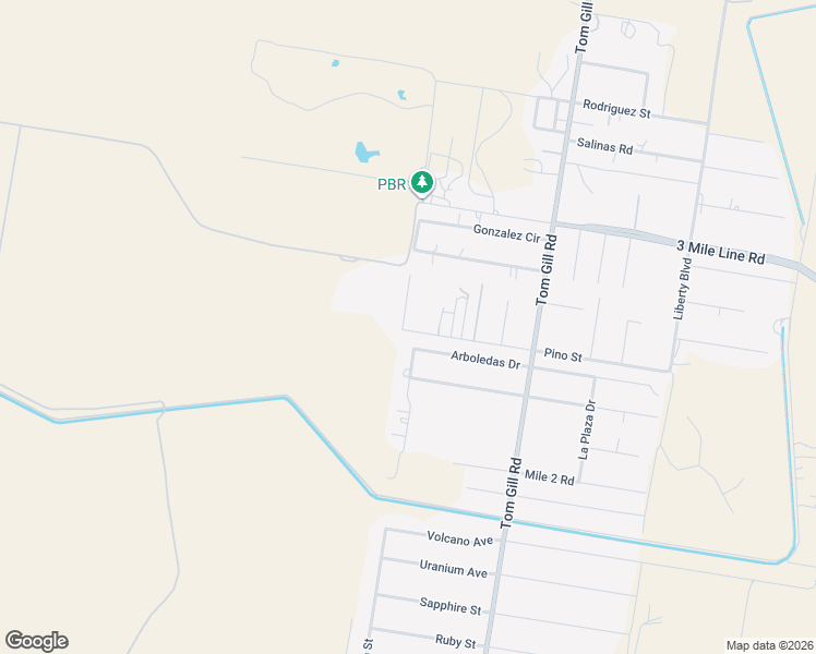 map of restaurants, bars, coffee shops, grocery stores, and more near 3007 North 11th Street in Penitas