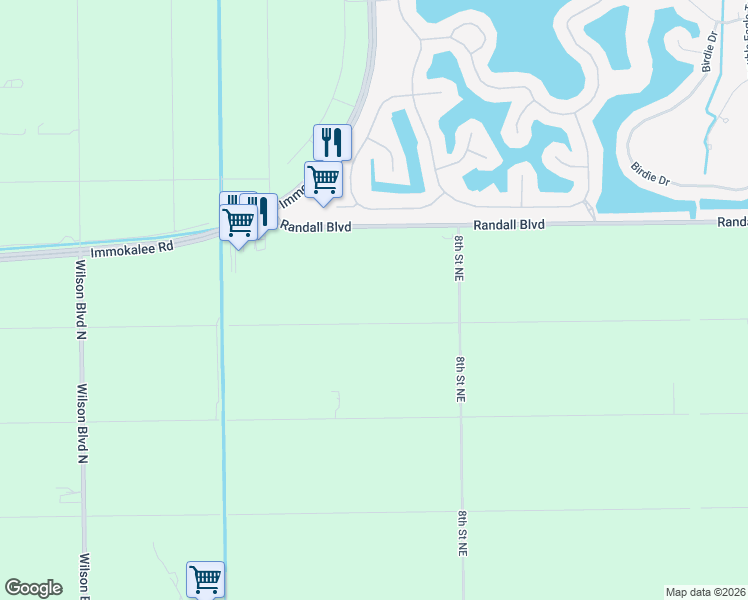 map of restaurants, bars, coffee shops, grocery stores, and more near 621 24th Avenue Northeast in Naples
