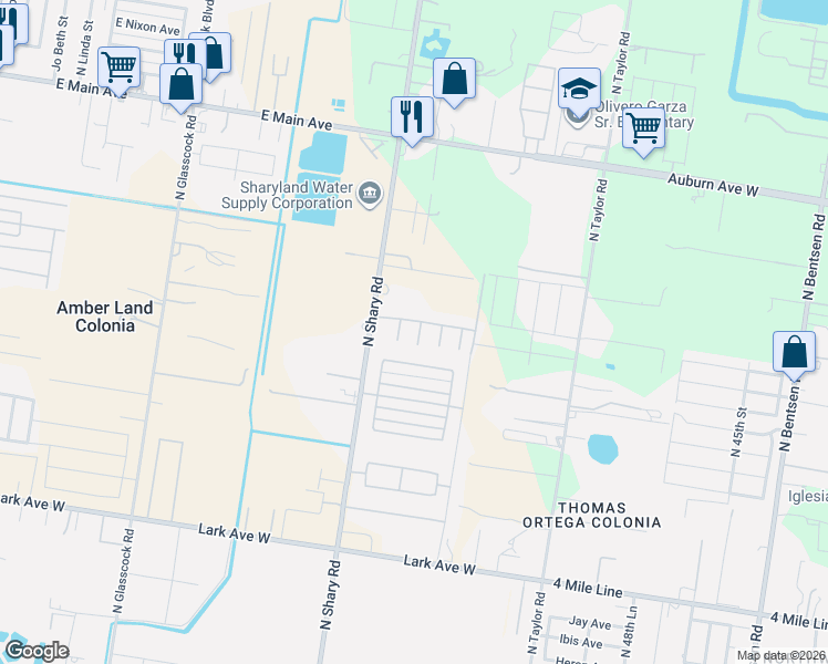 map of restaurants, bars, coffee shops, grocery stores, and more near 5900 Toucan Avenue in Mission