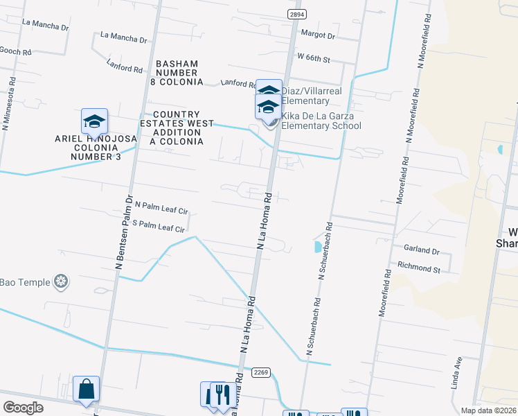 map of restaurants, bars, coffee shops, grocery stores, and more near 2901 Diamond Avenue in Mission