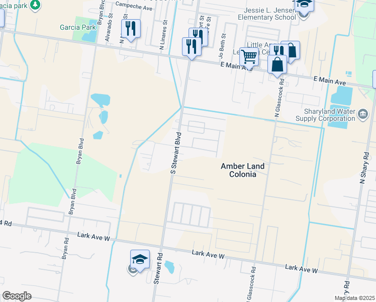 map of restaurants, bars, coffee shops, grocery stores, and more near 2502 East Garfield Avenue in Alton