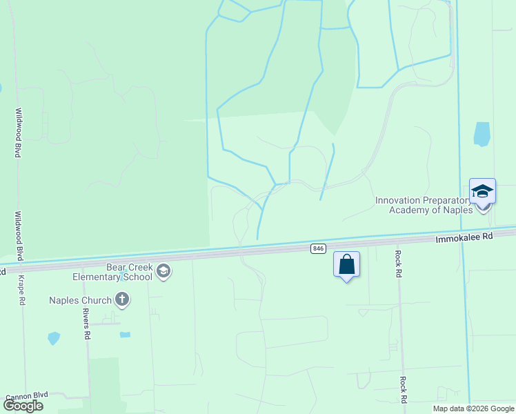 map of restaurants, bars, coffee shops, grocery stores, and more near 11330 Twin Eagles Boulevard in Naples