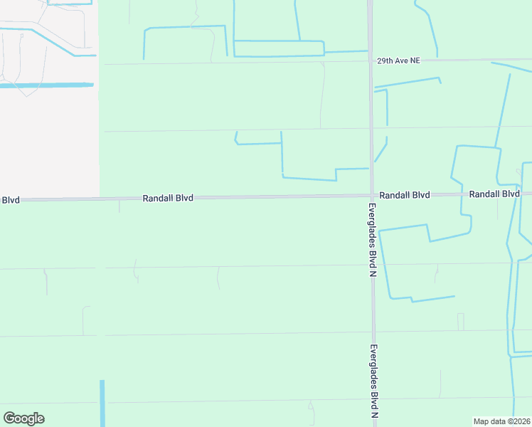 map of restaurants, bars, coffee shops, grocery stores, and more near 2790 Randall Boulevard in Naples