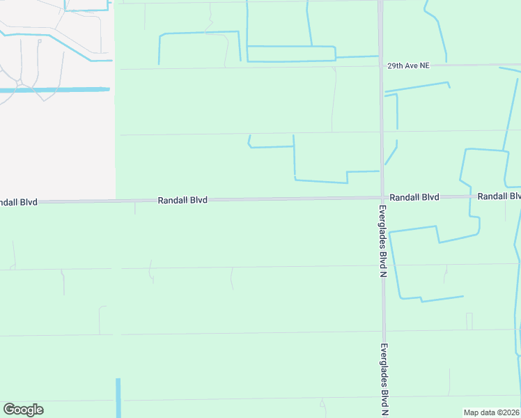 map of restaurants, bars, coffee shops, grocery stores, and more near 2770 Randall Boulevard in Naples