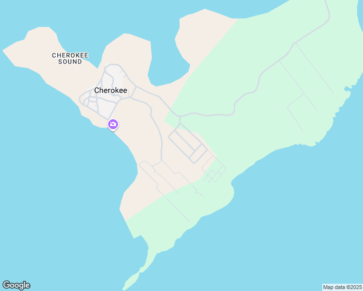 map of restaurants, bars, coffee shops, grocery stores, and more near in Cherokee