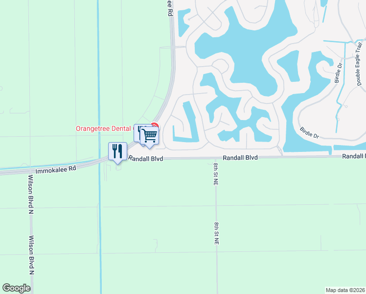 map of restaurants, bars, coffee shops, grocery stores, and more near 2758 Inlet Cove Lane West in Naples