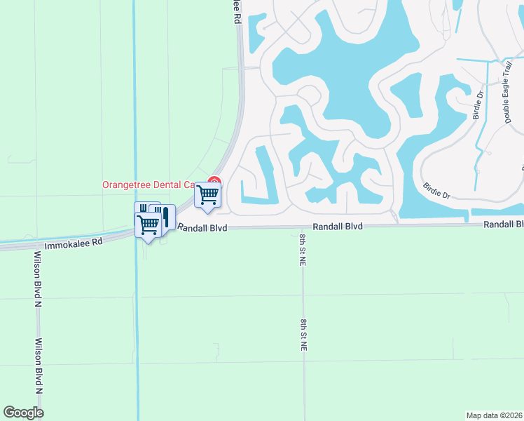 map of restaurants, bars, coffee shops, grocery stores, and more near 2758 Inlet Cove Lane West in Naples