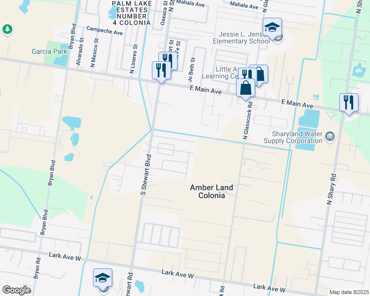 map of restaurants, bars, coffee shops, grocery stores, and more near 2811 East Franklin Avenue in Mission