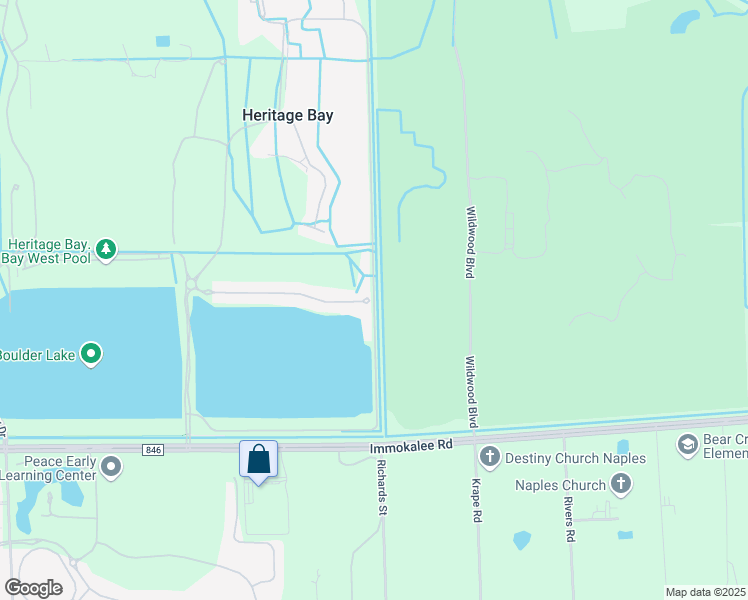 map of restaurants, bars, coffee shops, grocery stores, and more near 10542 Smokehouse Bay Drive in Naples