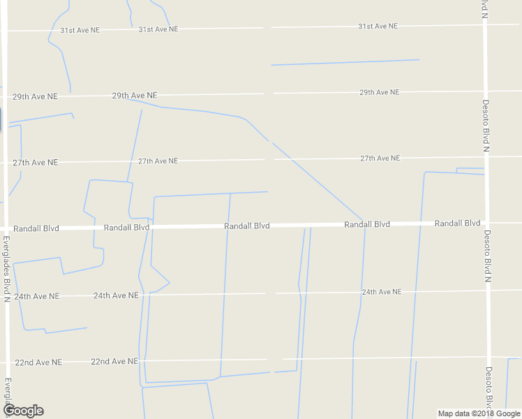 map of restaurants, bars, coffee shops, grocery stores, and more near 3885 Randall Boulevard in Naples