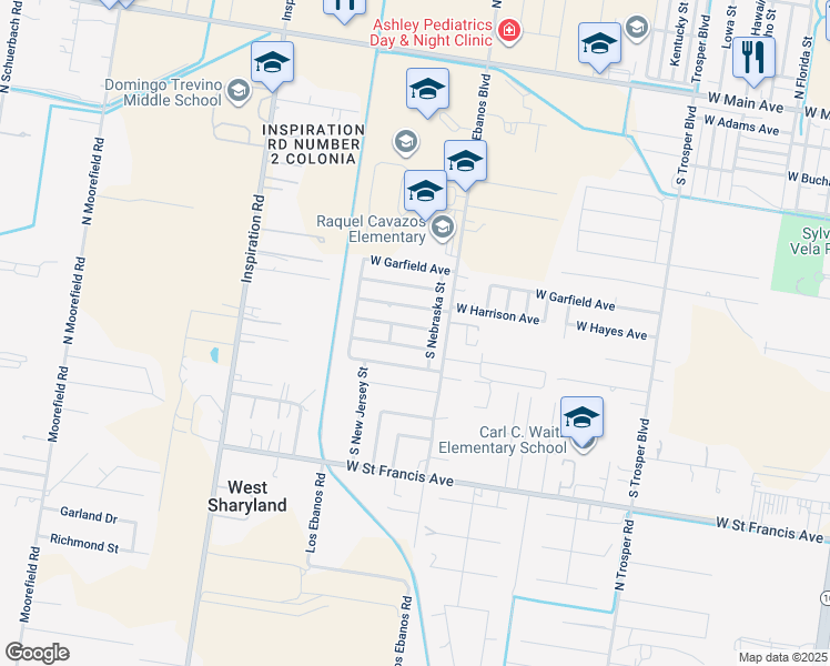 map of restaurants, bars, coffee shops, grocery stores, and more near 1606 West Israel Avenue in Alton