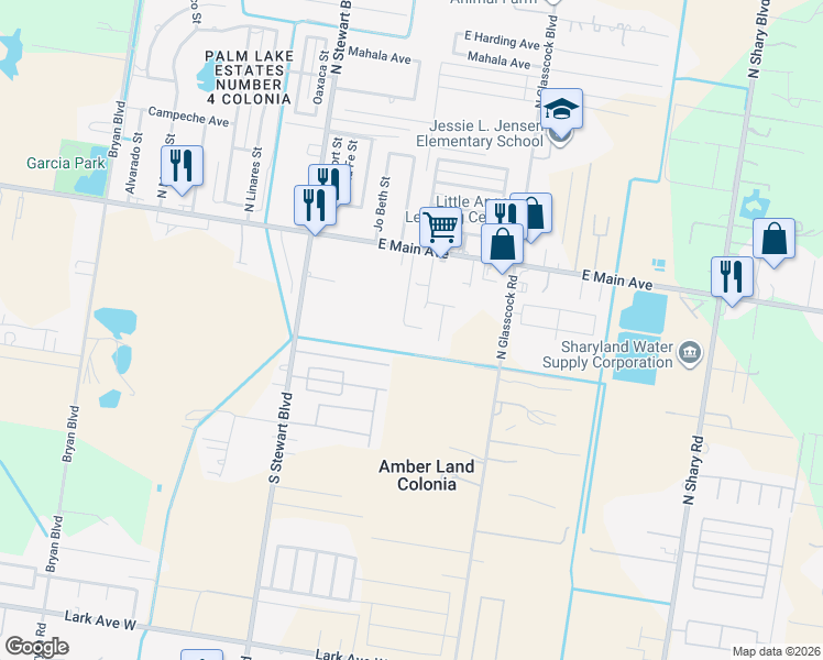 map of restaurants, bars, coffee shops, grocery stores, and more near 2918 East Main Avenue in Alton