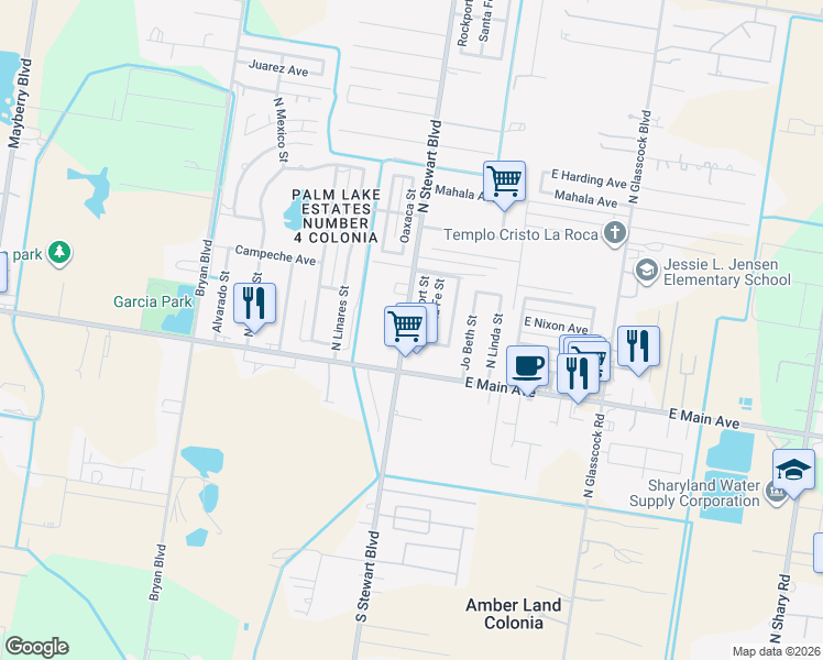 map of restaurants, bars, coffee shops, grocery stores, and more near 2606 Mckinley Avenue in Alton