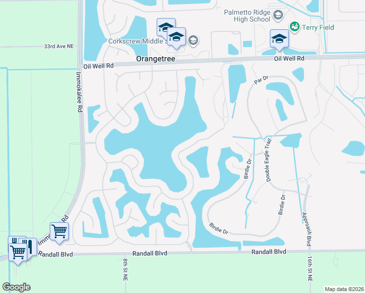 map of restaurants, bars, coffee shops, grocery stores, and more near 2070 Grove Drive in Naples