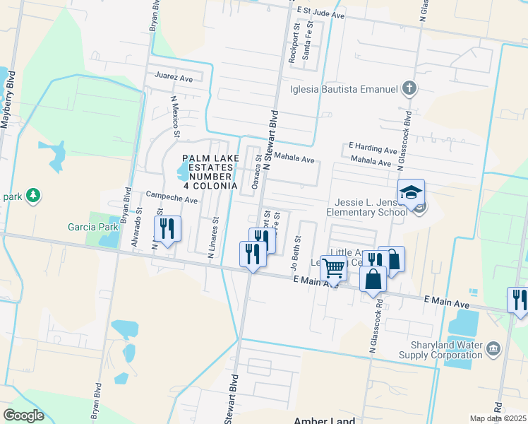map of restaurants, bars, coffee shops, grocery stores, and more near 413 Rockport Street in Alton