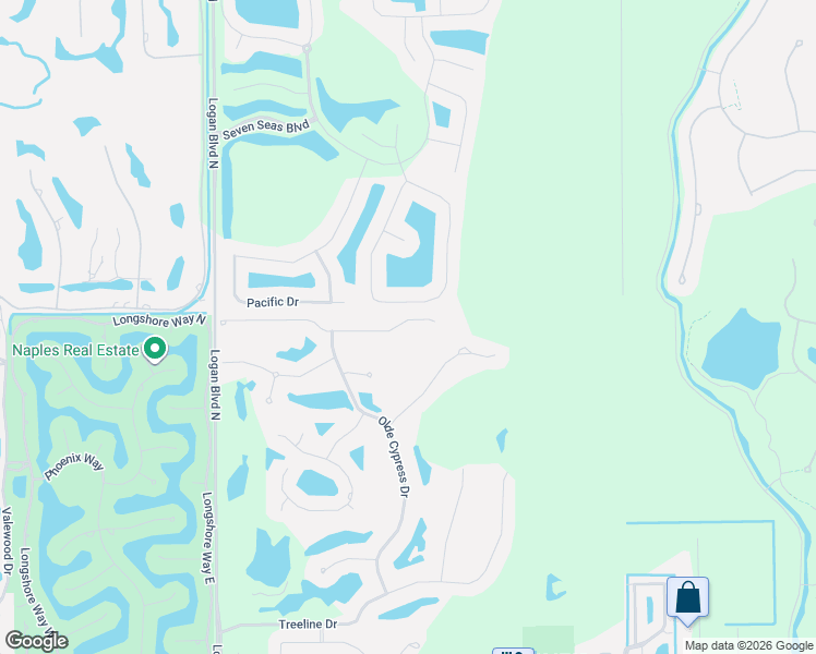 map of restaurants, bars, coffee shops, grocery stores, and more near 3162 Santorini Court in Naples