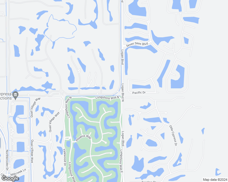 map of restaurants, bars, coffee shops, grocery stores, and more near 4887 Pond Apple Drive South in Naples