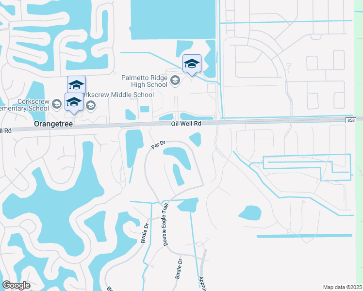 map of restaurants, bars, coffee shops, grocery stores, and more near 2051 Par Drive in Naples