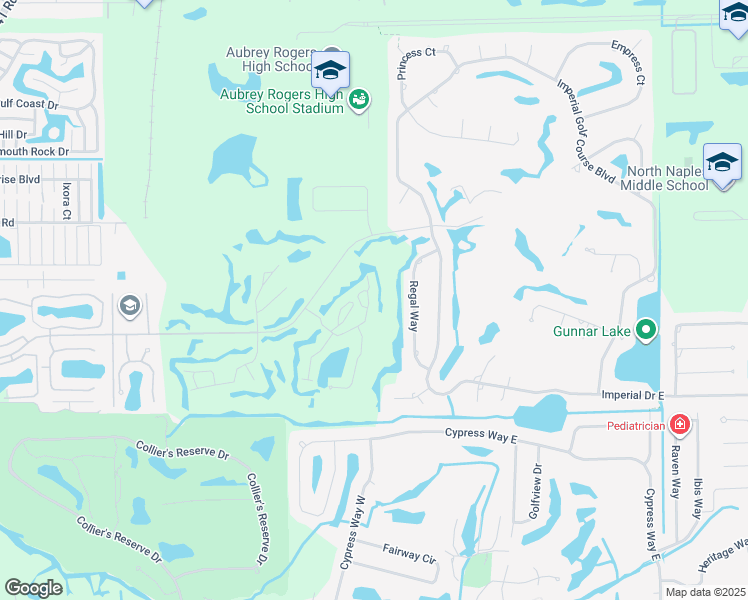 map of restaurants, bars, coffee shops, grocery stores, and more near 1782 Imperial Golf Course Boulevard in Naples