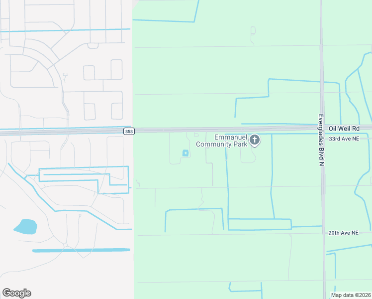 map of restaurants, bars, coffee shops, grocery stores, and more near 2560 Oil Well Road in Naples