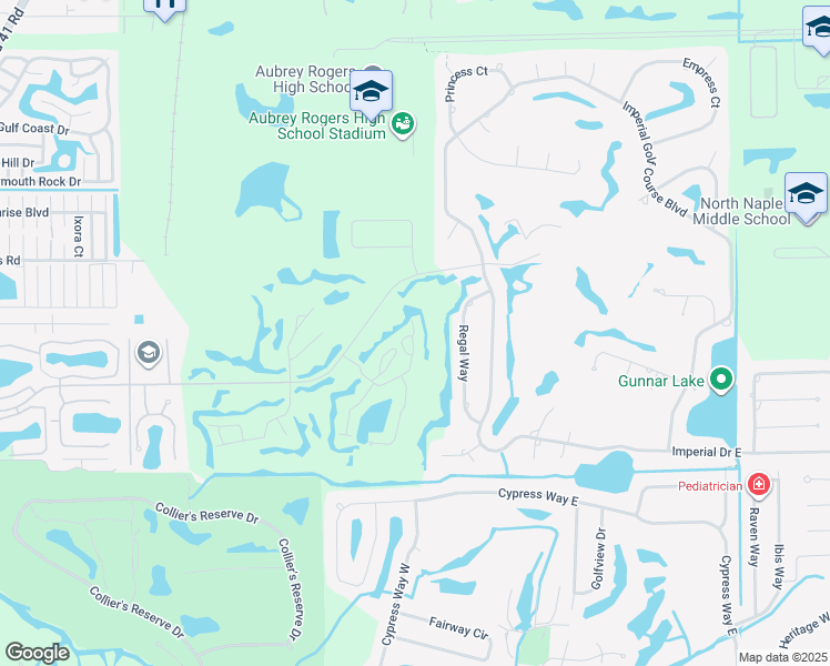 map of restaurants, bars, coffee shops, grocery stores, and more near 1782 Imperial Golf Course Boulevard in Naples