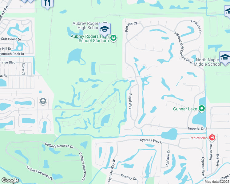 map of restaurants, bars, coffee shops, grocery stores, and more near 1600 Bermuda Greens Boulevard in Naples