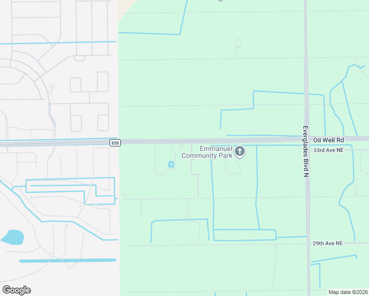 map of restaurants, bars, coffee shops, grocery stores, and more near 2560 Oil Well Road in Naples
