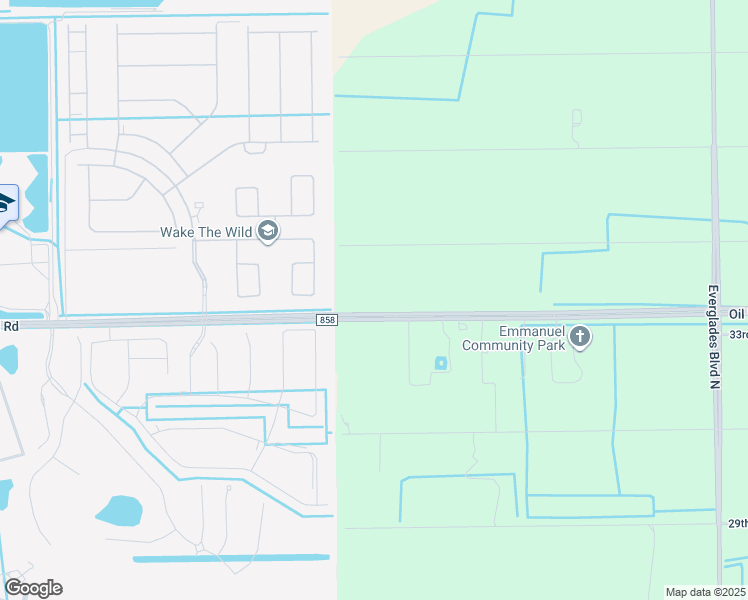 map of restaurants, bars, coffee shops, grocery stores, and more near 2485 Oil Well Road in Naples