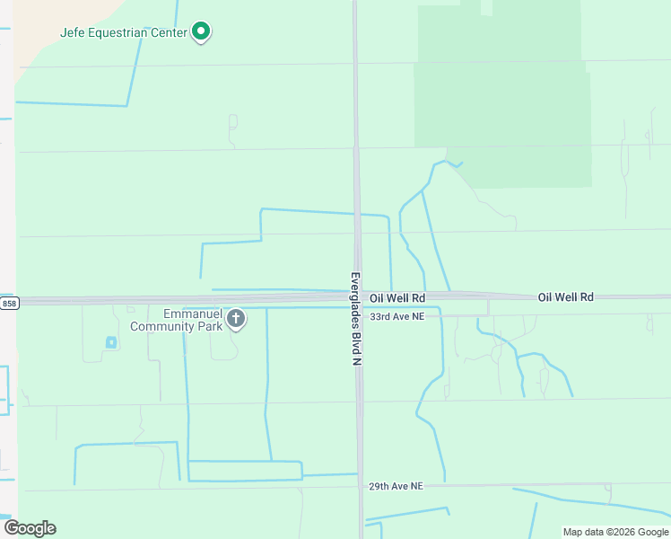 map of restaurants, bars, coffee shops, grocery stores, and more near 3445 Everglades Boulevard North in Naples