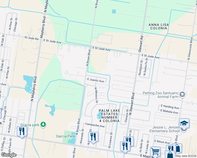 map of restaurants, bars, coffee shops, grocery stores, and more near 1913 Kantunil Drive in Alton