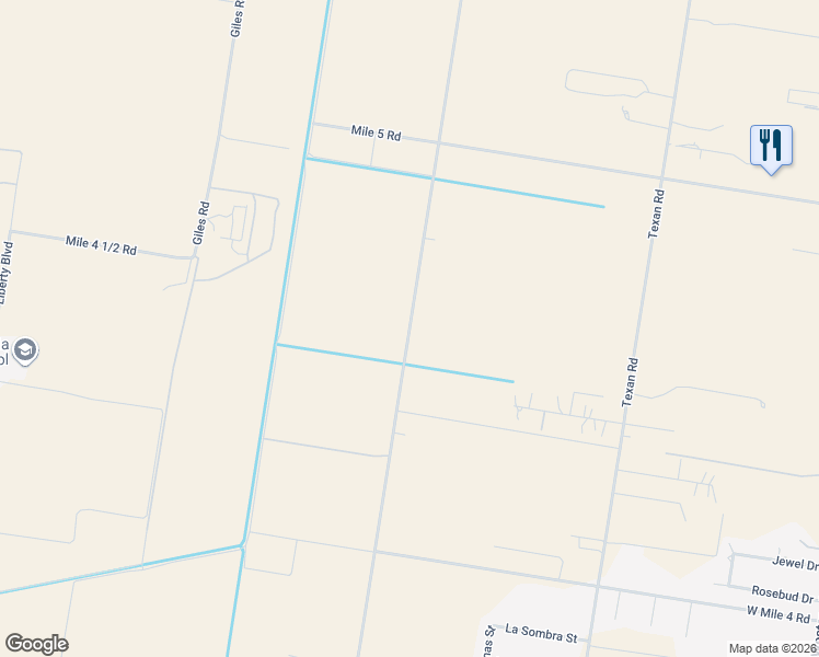 map of restaurants, bars, coffee shops, grocery stores, and more near 5860 Iowa Road in Mission